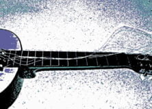 broken guitar