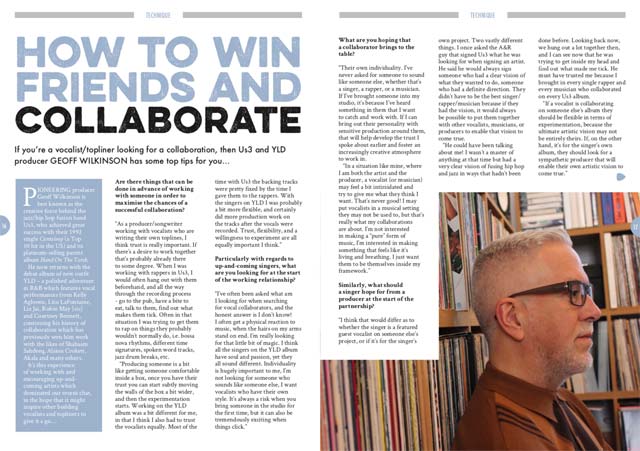 Geoff Wilkinson: how to win friends and collaborate