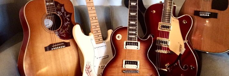 Emma King’s guitars