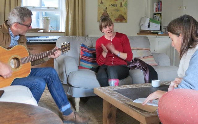 Feed The Fire songwriting retreat