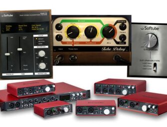 Softube and Focusrite offer interface owners ‘time and tone’