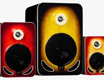 Gibson showcases new Les Paul reference monitors
