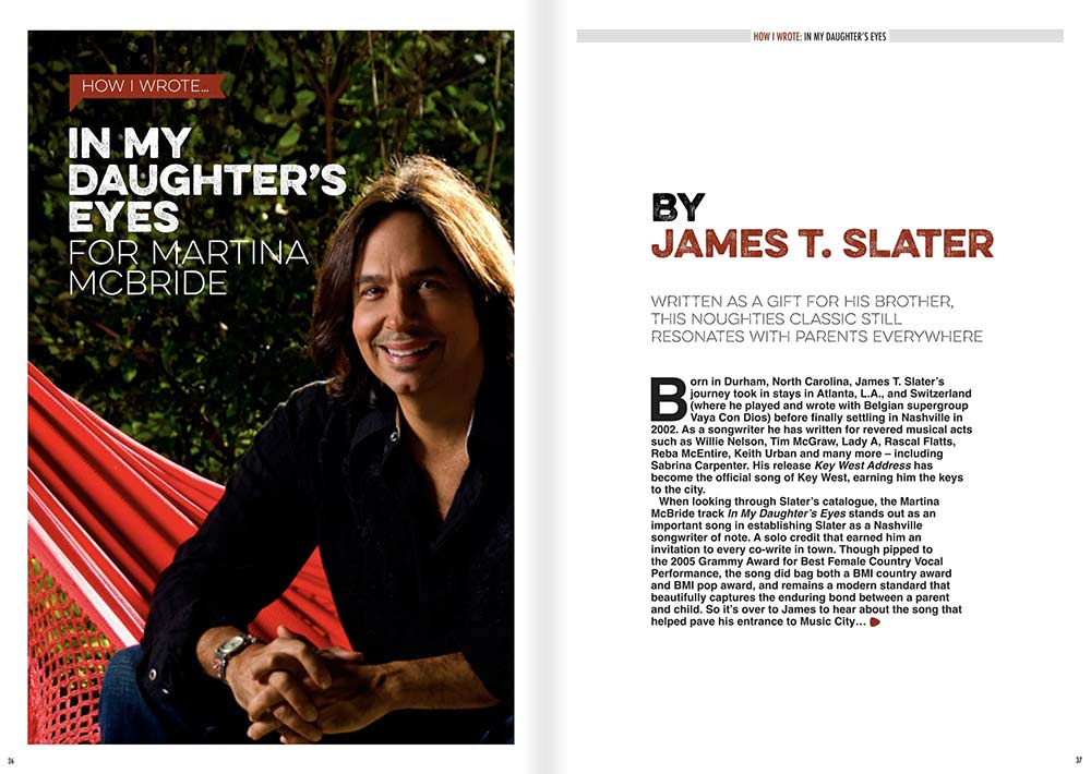 How I wrote In My Daughters Eyes in Songwriting Magazine