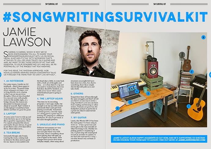 Jamie Lawson's Songwriting Survival Kit