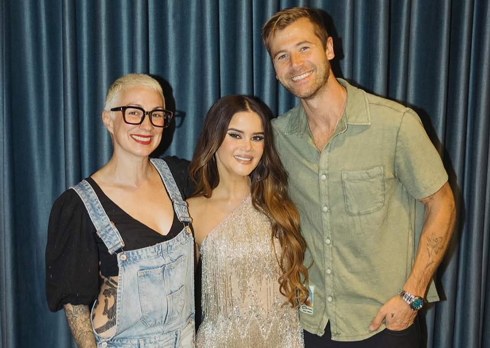 Laura Veltz, Maren Morris and Jimmy Robbins