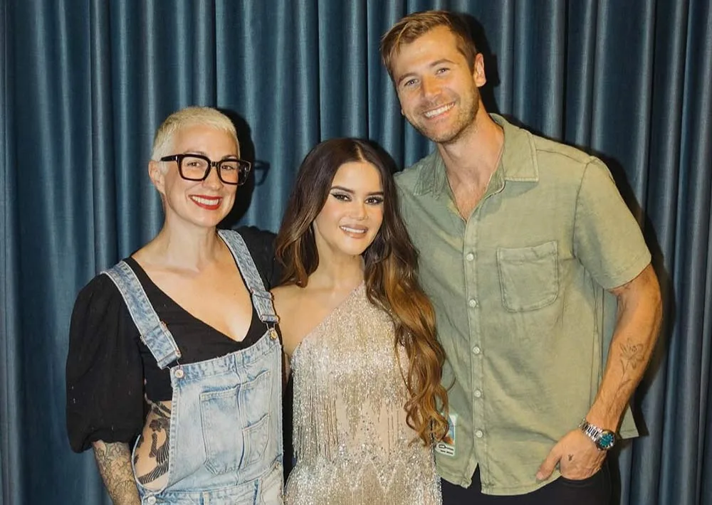 Laura Veltz, Maren Morris and Jimmy Robbins