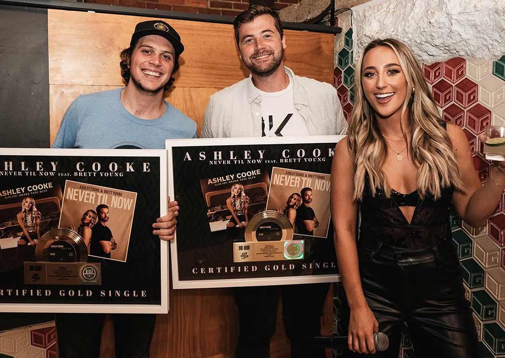Matt Roy, Jimmy Robbins and Ashley Cooke