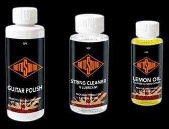 Rotosound launches new guitar and bass care products