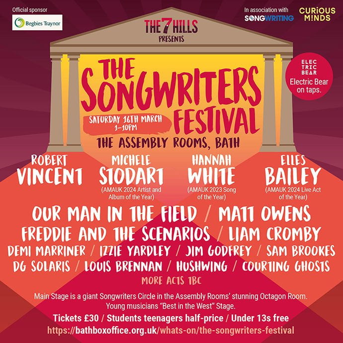 The Songwriters Festival poster